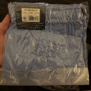 Ralph Lauren Light Blue Boxers with White Accents